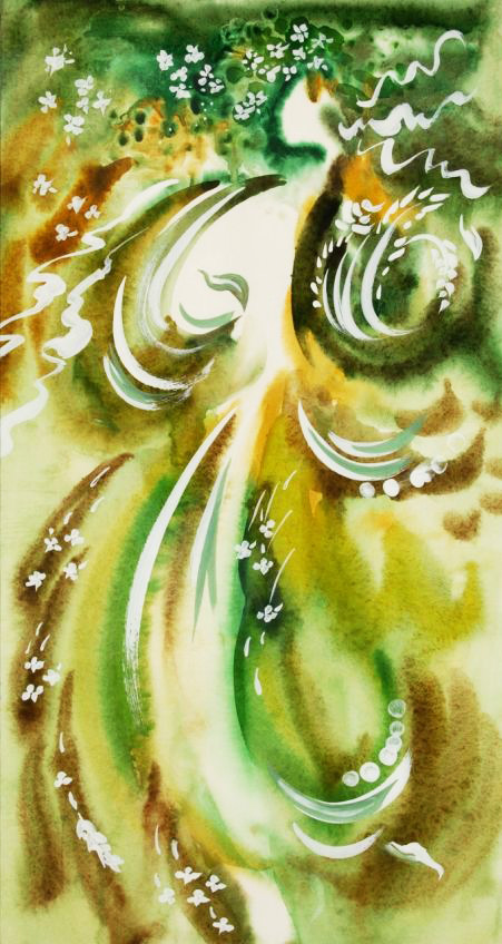 «Веснянка». 2001. Папір, акварель